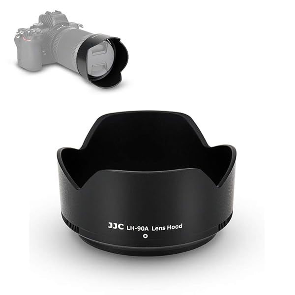 Reversible Lens Hood for Nikon NIKKOR Z 50-250mm & 50mm - Fits HB-90A, Attaches 62mm Filter & Lens Cap