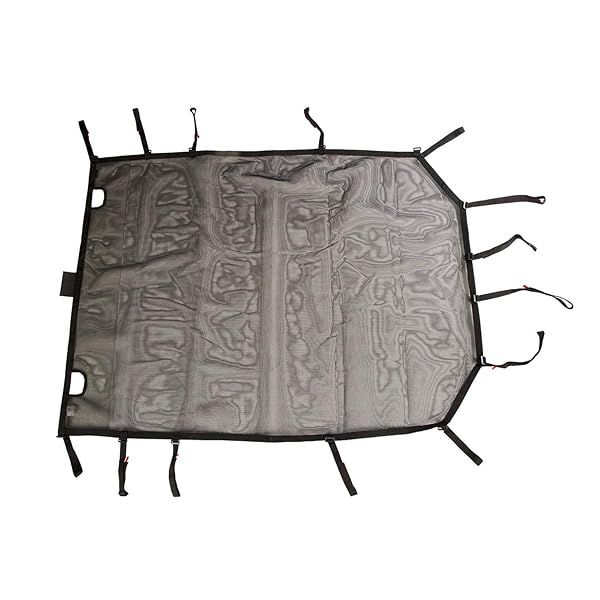 Rugged Ridge Eclipse Sun Shade for 2018-2024 Jeep Wrangler JLU 4-Door - Black Full Coverage (13579.71)