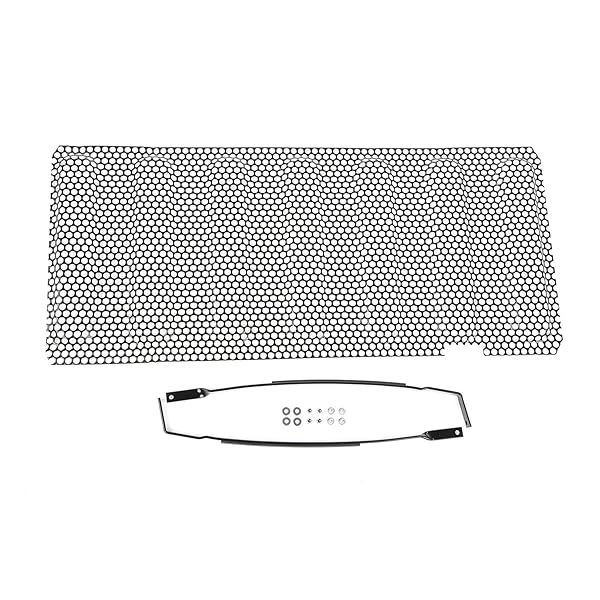 Rugged Ridge Black Grille Insert 11401.32 for 2007-2018 Jeep Wrangler JK - Enhance Your Off-Road Style!