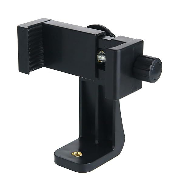 Ruittos Phone Tripod Adapter: Adjustable Smartphone Holder for iPhone/Samsung - Perfect for Selfies & Monopods