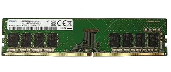 SAMSUNG 8GB DDR4 2666MHz Desktop RAM - M378A1K43DB2-CTD, 288-Pin UDIMM, High Performance Memory Module