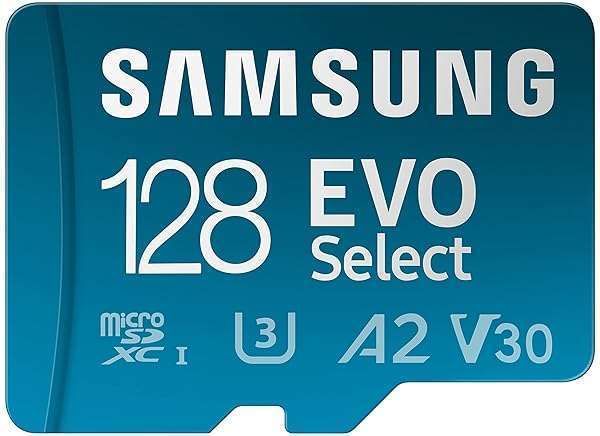 Buy SAMSUNG EVO Select 128GB Micro SD Card + Adapter - 130MB/s, UHS-I, A2, V30 for Android, Tablets & Nintendo Switch
