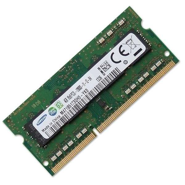 SAMSUNG M471B5173QH0-YK0 4GB DDR3 SODIMM RAM - PC3L 12800S for Laptops
