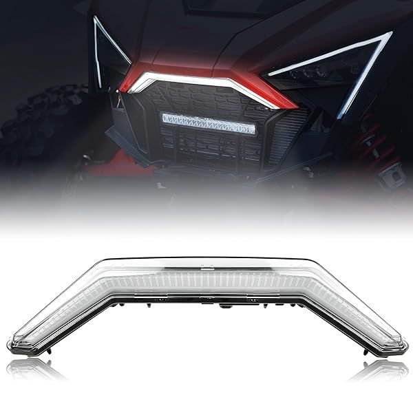 SAUTVS LED Front Accent Light for RZR PRO XP & Turbo (2020-2024) - Upgrade Your Polaris Grill with Signature Style!