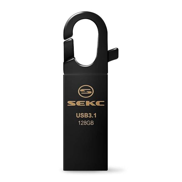 SEKC 128GB USB 3.1 Flash Drive - High-Speed SDM32128G Memory Storage Solution