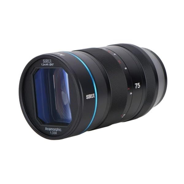 SIRUI 75mm F1.8 Anamorphic Lens for X Mount - Capture Stunning Blue Flare Effects