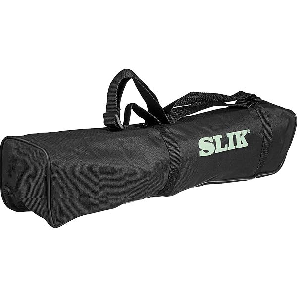 "SLIK Universal Medium Tripod Bag for 23" Tripods - Durable, Stylish, and Portable Black Carrying Case"