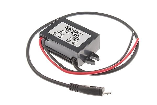 SMAKN DC/DC Converter 12V/24V/36V/48V to 5V 3A Power Supply Module with Micro USB Output
