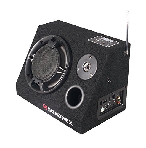 SONDPEX CSF-E65B Bluetooth Speaker System: 200W Subwoofer, FM Radio & USB Reader for Ultimate Outdoor Party Experience