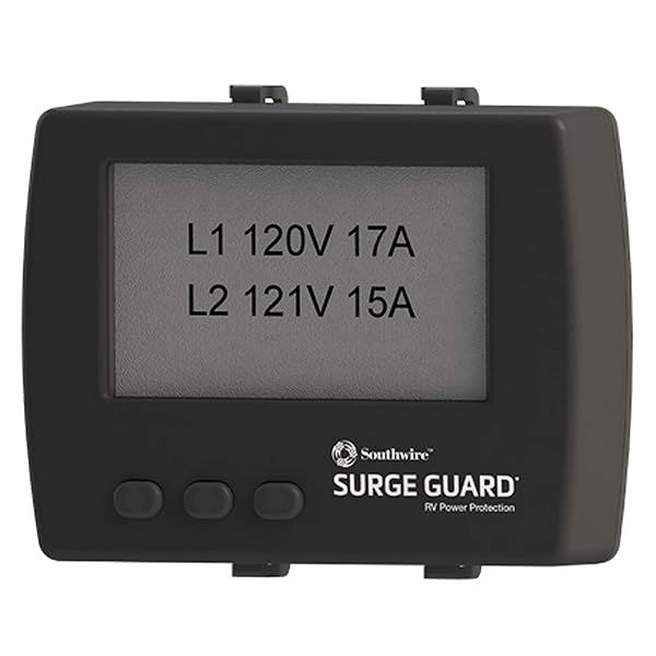Southwire 40301 Wireless LCD Surge Guard Display - Reliable Protection & Easy Monitoring