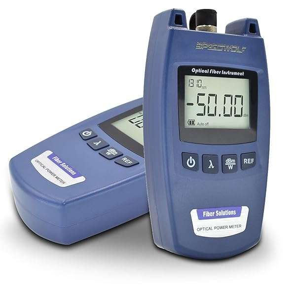Buy SPEEDWOLF Mini FTTH Fiber Optical Power Meter -50dBm to +26dBm for CCTV & CATV Testing