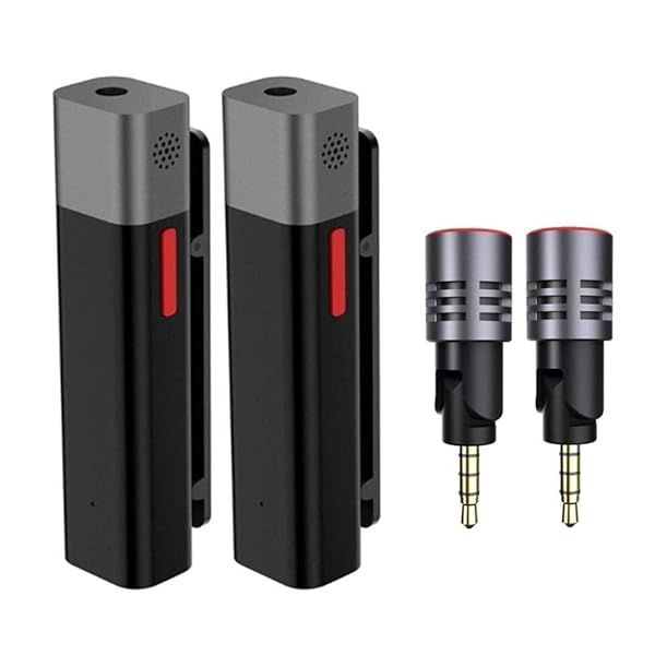 SabineTek SmartMike+ Pro Bundle: Wireless Bluetooth Microphone System with Unidirectional Mics - Dual SmartMike+ Kit