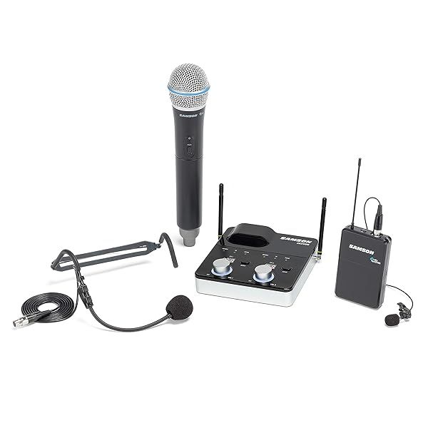 Samson 4 String Concert 288m Wireless System (D Band) - Ambidextrous All-In-One Solution