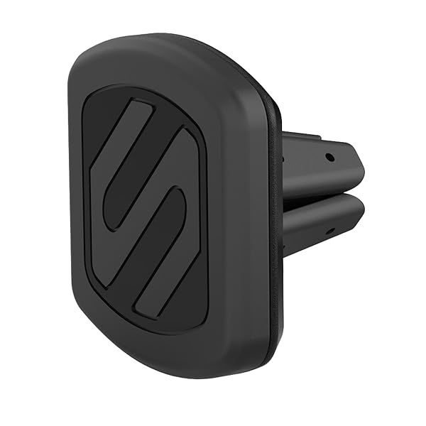 Scosche MAGVM2 MagicMount: Universal Magnetic Phone Mount for Car Air Vent - Strong Hold for iPhone, Samsung & All Devices