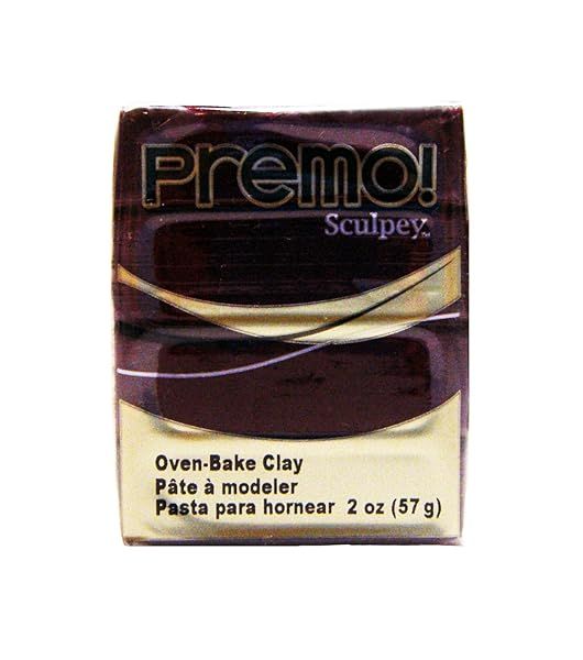 Buy Sculpey Premo Polymer Clay 2oz in Alizarin Crimson - Perfect for Crafts & Sculpting!