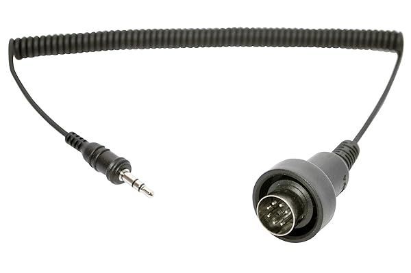 Sena SC-A0120 3.5mm to 7-Pin DIN Cable for Harley Davidson Ultra Classic - High-Quality Audio Connection