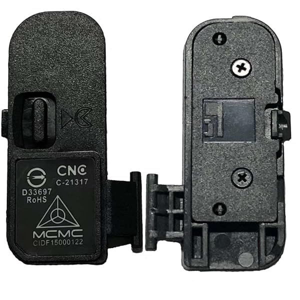 Shenligod Battery Door Cover Replacement for Nikon D5500, D5600, D3500 - Durable Repair Part