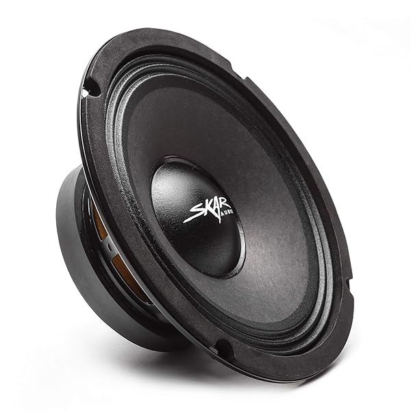 "Skar Audio FSX8-4 8" 350W 4 Ohm Pro Midrange Loudspeaker - High-Performance Sound"