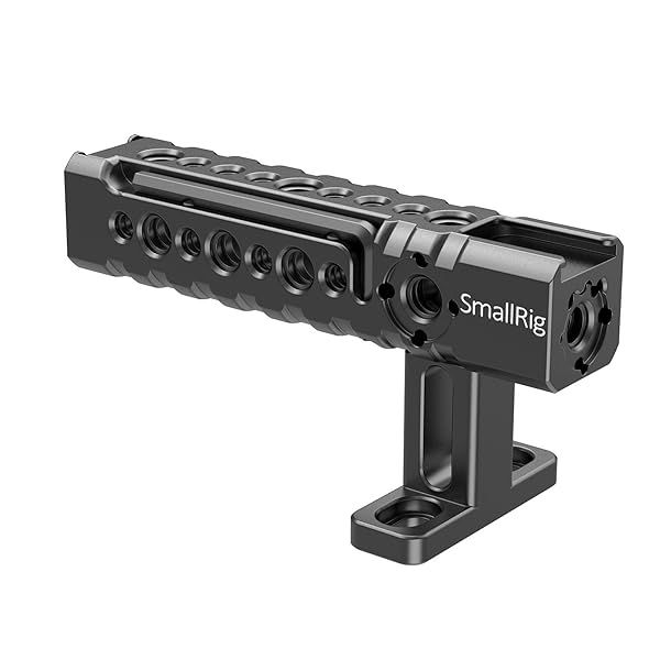 SmallRig Top Handle Grip 1984: Adjustable Camera Handle with Mounts for Arri, LED Lights & Microphones