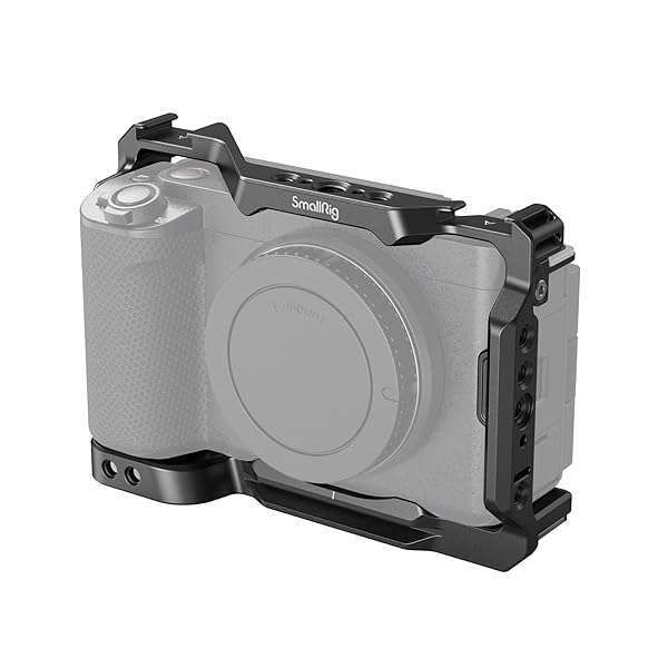SMALLRIG ZV-E1 Cage for Sony ZV-E1: Full Camera Protection with Quick Release & Cold Shoe Mounts
