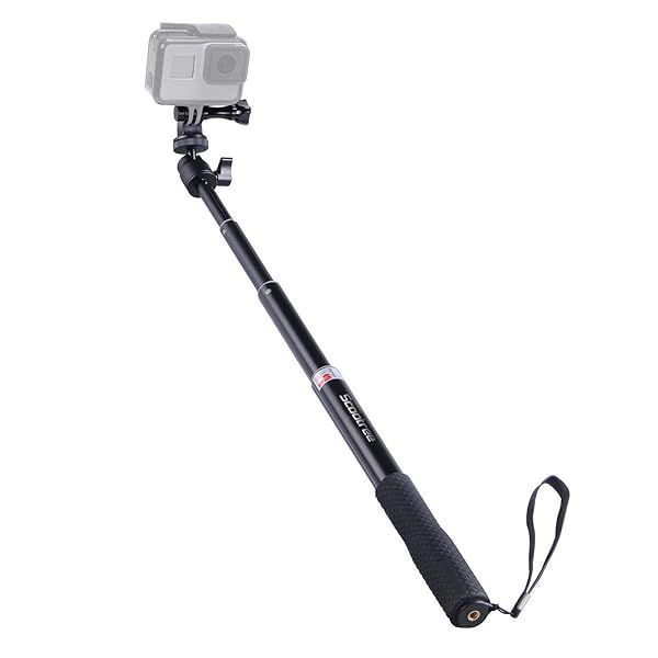 Best Smatree Extendable Aluminum Selfie Stick for GoPro, Insta360, DJI Action Cameras - Compatible with All Models