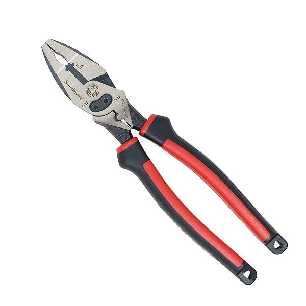Southwire 65028940 9 in. Side-Cutting Plier Multi-Tool: Versatile Tool for Precision Cutting & DIY Projects