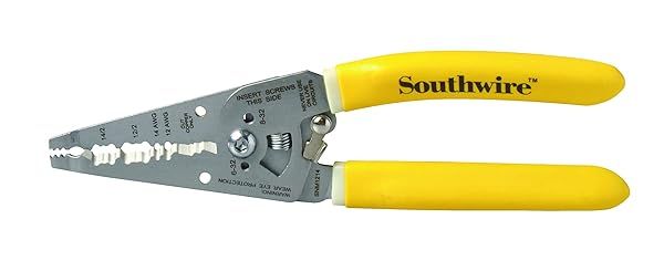 Southwire 2Ft Right Angle GFCI Extension Cord - Tri-Source Yellow 14880023-6 for Safe Power Solutions