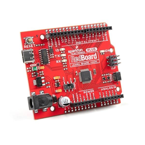 SparkFun RedBoard Plus: ATmega328P, USB-C, Qwiic Connect, 5V-15V Input - Enhanced Features for Your Projects