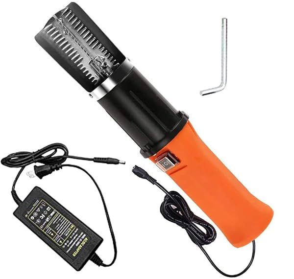 Speder Electric Fish Scaler Kit: Powerful Corded Scraper & Cleaner with Waterproof Motor & AC Adapter