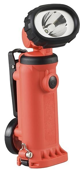 Streamlight 91751 Knucklehead HAZ-LO Rechargeable Spot Light - 150 Lumens, Orange | Durable & Bright for Any Task