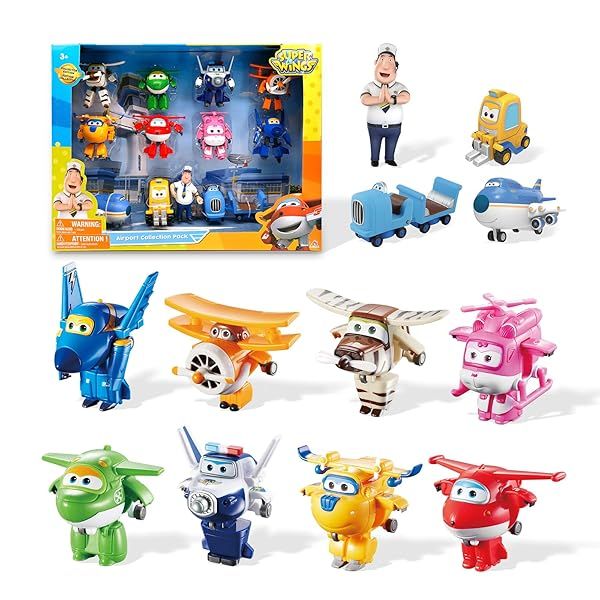 "Super Wings 5" Transforming Airplane Toys - Fun Action Figures for 3-5 Year Olds | Perfect Birthday Gift for Kids!"