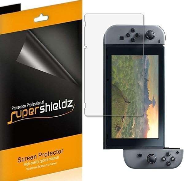 Supershieldz 3-Pack Nintendo Switch Screen Protector - 0.23mm Anti-Glare & Anti-Fingerprint Matte Shield