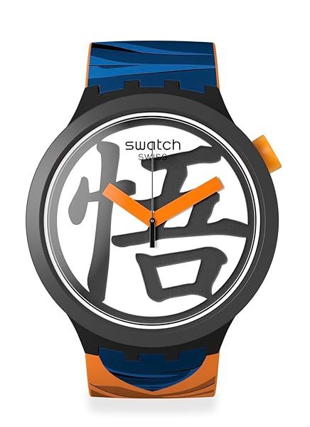 Swatch GOKU X SWATCH Unisex Watch SB01Z101: Limited Edition Timepiece for Fans