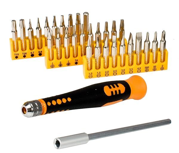 Syba SY-ACC65018 Precision Screwdriver Set: 32-Piece Easy Grip Tool Kit for DIY Projects
