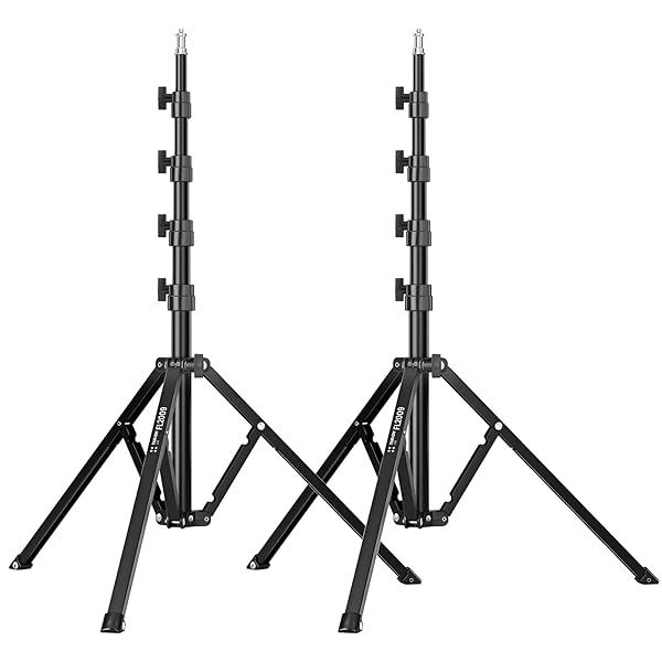 Buy TARION 2PCS 5.9Ft Studio Light Stand - Foldable Aluminum Tripod for Photography, Reflectors, Umbrellas & Softboxes
