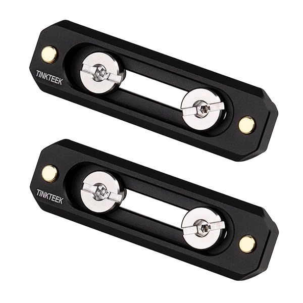 Buy TINKTEEK 70mm Quick Release NATO Clamp - 2 pcs Camera Cage Handle Rail, 8mm Thickness
