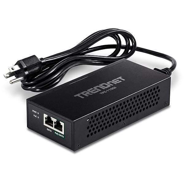 TRENDnet Gigabit PoE++ Injector: Convert Non-PoE to PoE++ (95W) with 100m Range - TPE-119GI