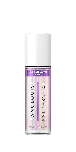 Tanologist Express Self Tan Water - Dark Bronzing Mist for Face & Body | Vegan, Hydrating Tanning Solution - 6.78 Fl Oz