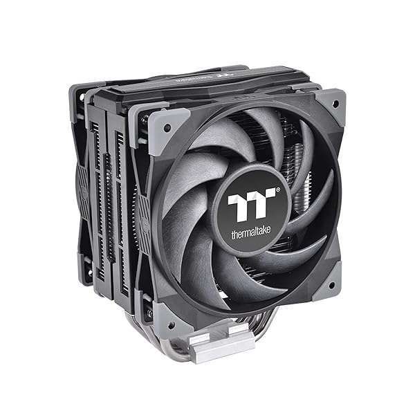 Thermaltake TOUGHAIR 510 CPU Cooler: 180W TDP, Dual 120mm Fans, Intel/AMD Compatible