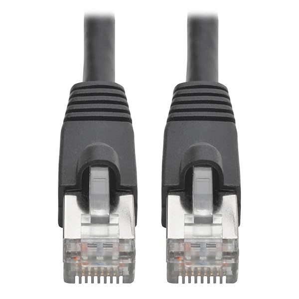 Tripp Lite Cat6a 10G Ethernet Cable - 4ft Snagless STP Network Patch Cable (RJ45) with Warranty - Fast & Reliable Connectivity