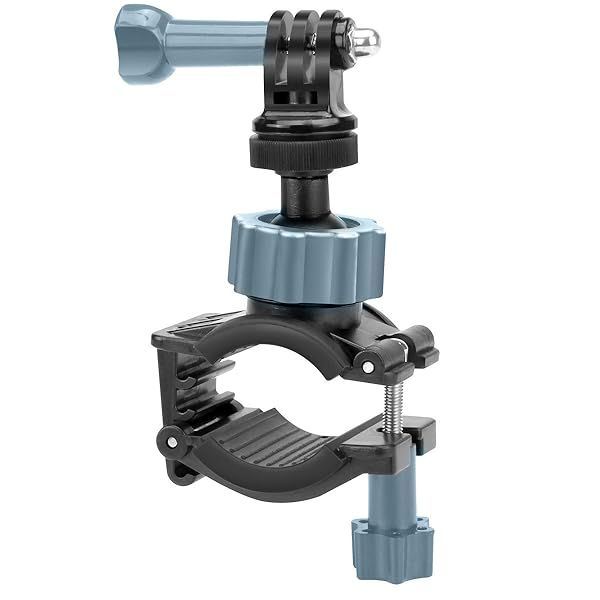 USA Gear Handlebar Action Camera Mount - Ideal for ATVs, Bicycles, Motocross & More