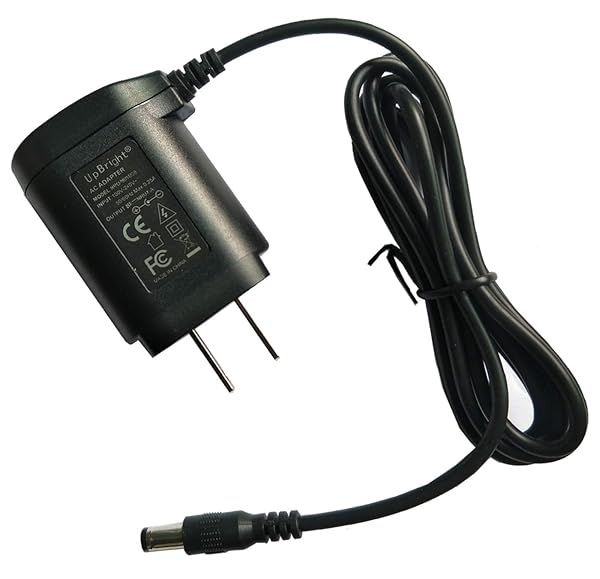 UpBright 6V AC/DC Adapter for Casio Keyboards: Compatible with AD-A60024, HR-100TM, HR-8TM & More