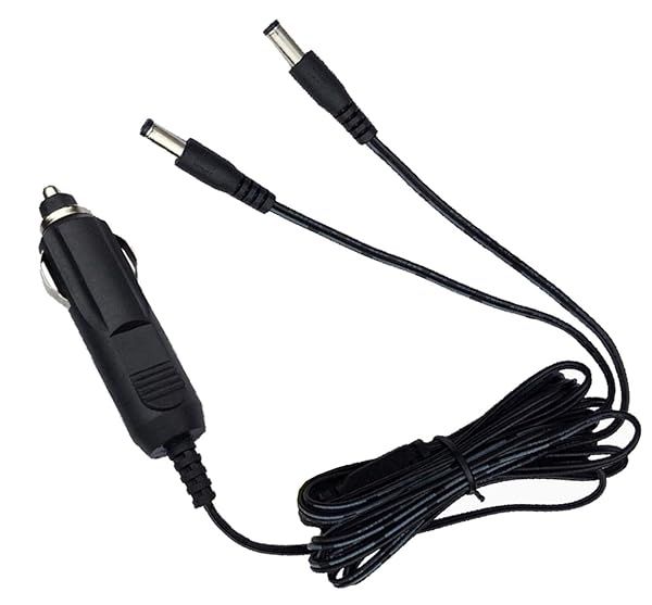 UpBright Dual Twin Car Charger for RCA DRC Models: DRC69707, DRC79982, DRC97283 & More - Fast Charging Power Adapter