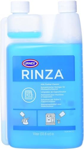 Urnex Rinza Alkaline Milk Frother Cleaner - 33.6 oz | Effective & Eco-Friendly Cleaning Solution