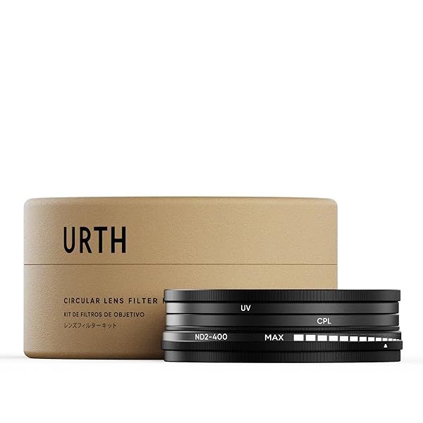Urth 95mm 3-in-1 Lens Filter Kit: UV, CPL & ND2-400 - Ultra-Slim Multi-Coated Optical Glass for Stunning Photography