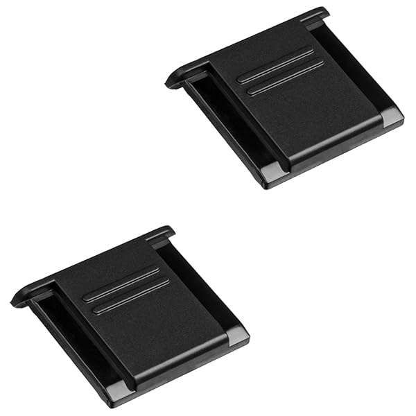 VKO Hot Shoe Cover Protector for Nikon Cameras - Compatible with D5600, D7500, D850 & More (2 Pack)