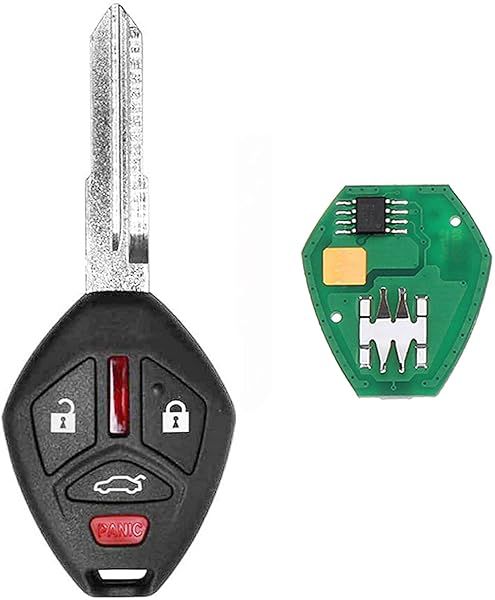 VOFONO Key Fob Replacement for Mitsubishi Eclipse/Galant 2007-2012 - Keyless Entry Remote with 4 Buttons (FCC ID: OUCG8D620MA)