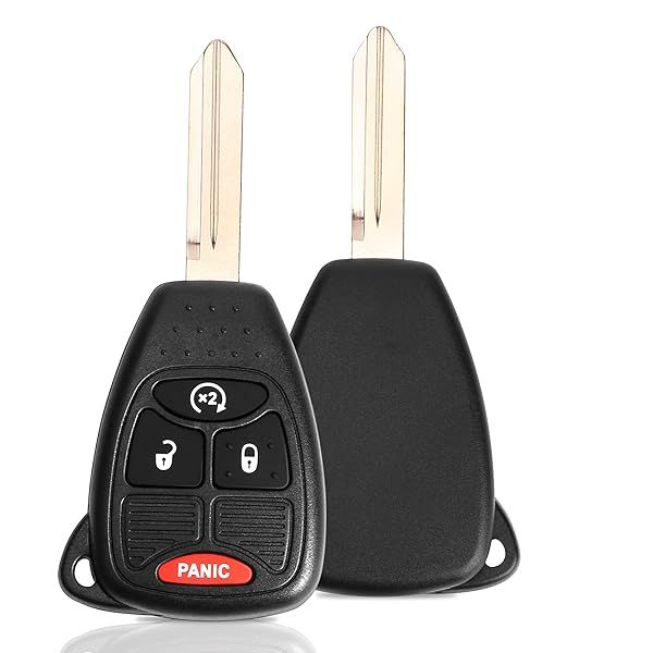 VOFONO Keyless Entry Remote Key Fob for Jeep & Dodge - Pack of 2 (OHT692713AA) - Fits 2007-2018 Models