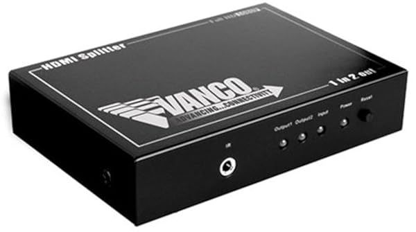 Vanco 280702 HDMI 1x2 Splitter/Extender: Boost Your Home Theater Experience