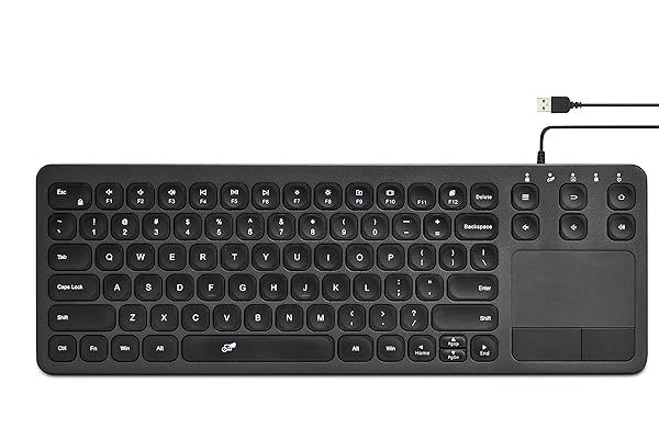 Vilros 15-Inch USB Keyboard with Touchpad: Perfect Companion for Raspberry Pi Projects